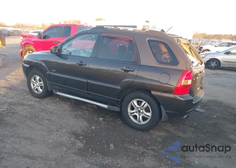 2007 Kia Sportage Ex V6 from USA, damaged, VIN KNDJE723777301386